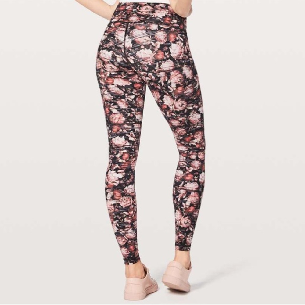 Lululemon Wunder Under Hi-Rise - Peony Multi